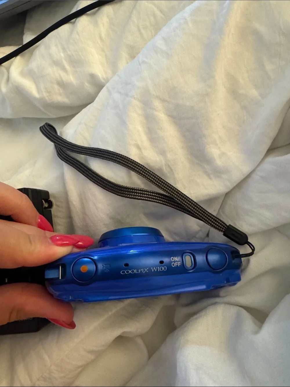 Nikon COOLPIX Compact Digital Camera in Bright Blue
